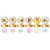 SR-37434 Rilakkuma Leisurely Stamp Collection (One Random Stamp)