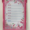 SR-00279 Sanrio Hello Kitty Magnetic Dry Erase Weekly Calendar Board