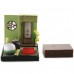 SR-64180 Wa no Takumi Tea Room Mini Furniture Trading Figure - Indoor Backdrop - Pink/Green/Brown Striped-Pot (2" Scene)