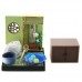 SR-64180 Wa no Takumi Tea Room Mini Furniture Trading Figure - Indoor Scene - Blue-Dish with 3 Green Balls (2" Scene)