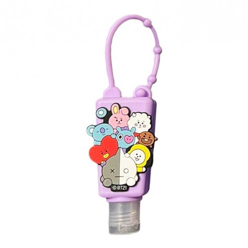 BTS BT21 Vintage Group Purple Hand Sanitizer