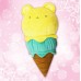 AMU-PRZ10102 Card Captor Sakura Kerochan Big Plush Ice Cream Cone Version