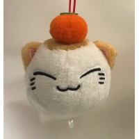 AMU-PRZ6931 Nemu Neko (Sleepy Cat) Tangerine Style Mini Plush - Calico Cat