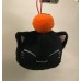 AMU-PRZ6931 Nemu Neko (Sleepy Cat) Tangerine Style Mini Plush - Black Cat
