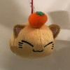 AMU-PRZ6931 Nemu Neko (Sleepy Cat) Tangerine Style Mini Plush - Brown Cat
