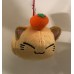 AMU-PRZ6931 Nemu Neko (Sleepy Cat) Tangerine Style Mini Plush - Brown Cat