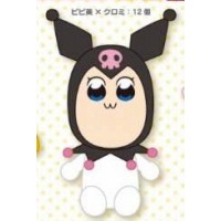 E77214 Pop Team Epic x Sanrio Pipimi Popuko Premium Plush - Pipimi x Kuromi