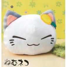 AMU-PRZ8031b Nemu Neko DX Plush Tampopo - White / Blue