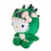 SR-10502 Hello Kitty Green Dragon Plush 12 inch