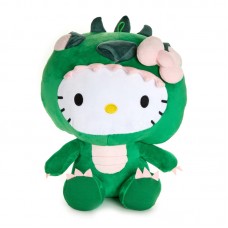 SR-10502 Hello Kitty Green Dragon Plush 12 inch