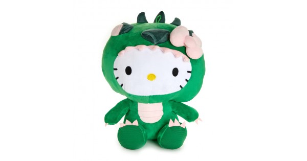 Hello Kitty Green Dragon Plush 12 inch