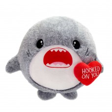 SR-50029 CB Gumballs - 9.5" Shark with "Hooked on You" Heart