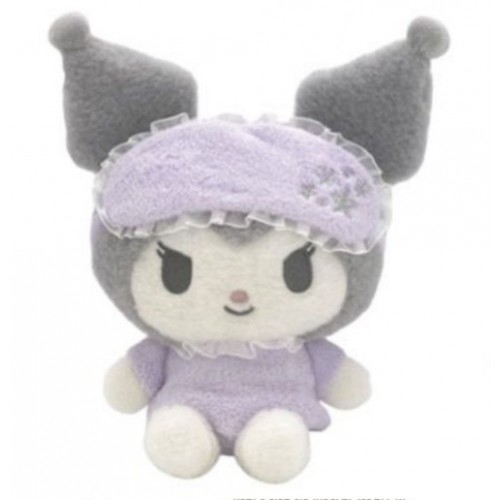 Kuromi Sitting Plush - Purple PajamasVersion